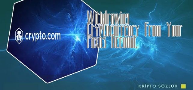 How to withdraw crypto from crypto com